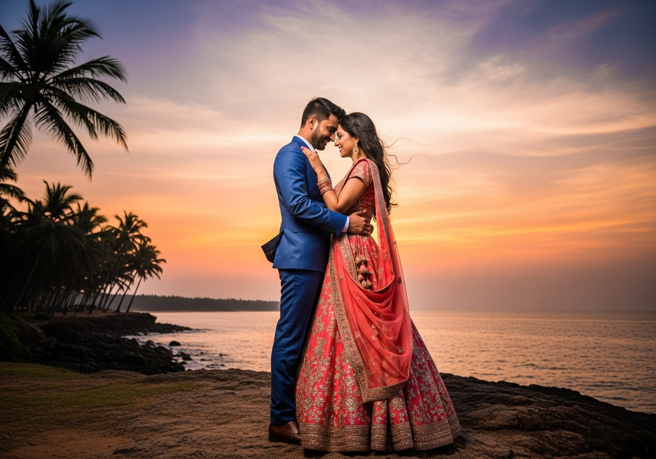 Pre-wedding shoot in Goa